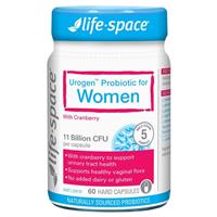 Life Space Urogen Probiotic For Women 60 Capsules - Everybody-Wellness
