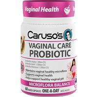 Carusos Vaginal Care Probiotic 60 Capsules - Everybody-Wellness