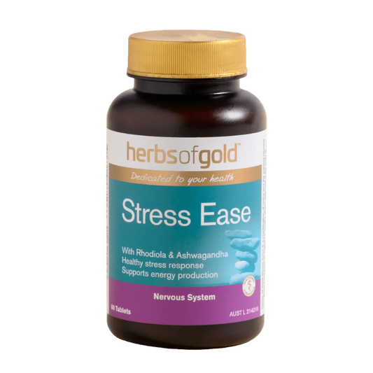 Herbs Of Gold Stress Ease 60 Tablets - Everybody-Wellness